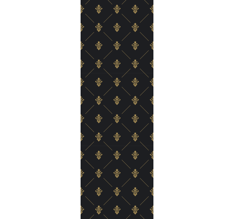 Papier peint classique touches baroques gracieuses - TenStickers