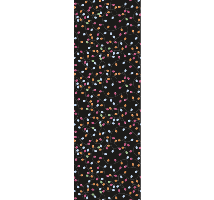 Papier peint Noël motifs lumineux festifs - TenStickers