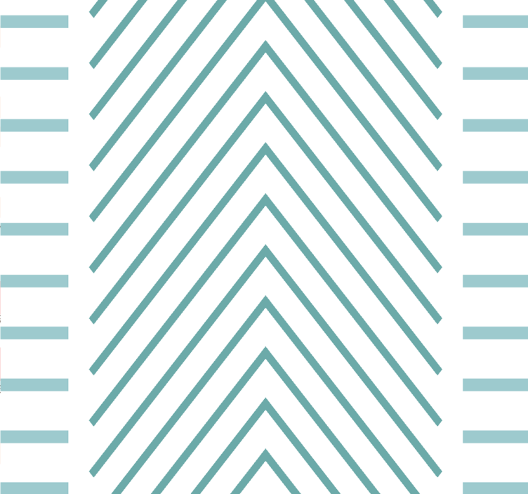 Papier peint salon lignes à chevrons élégantes - TenStickers