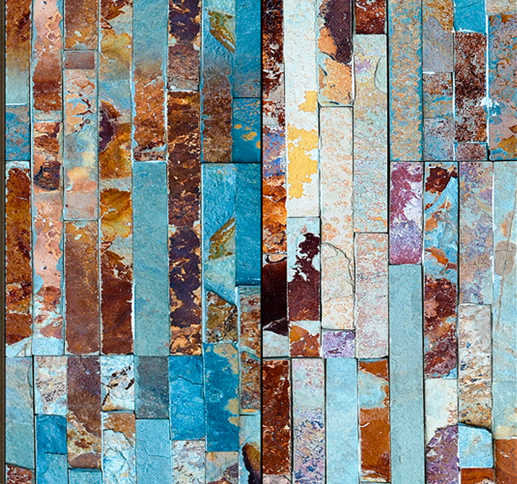 Papier peint motif feu de camp nocturne - TenStickers