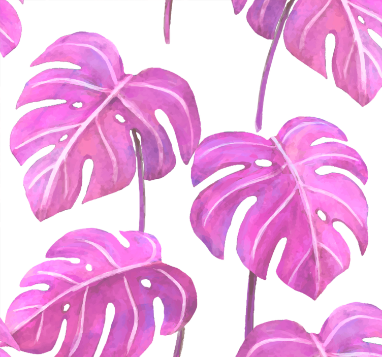Papier peint feuillage monstera délicieux - TenStickers