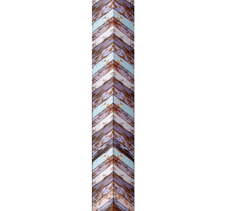 Papier peint béton détail de texture à chevrons - TenStickers