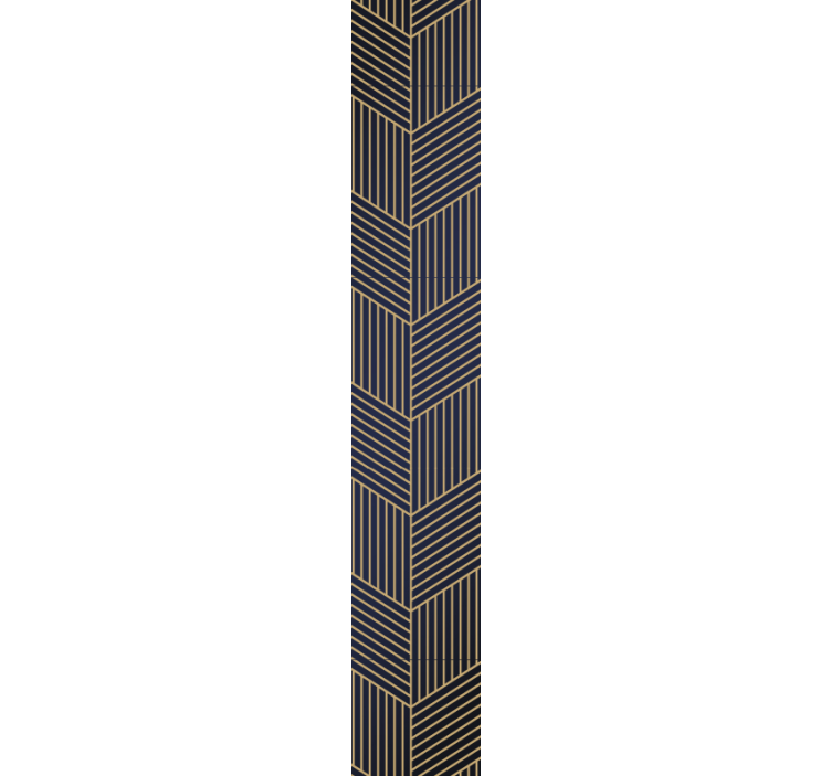 Papier peint formes géometriques motif géométrique angulaire - TenStickers