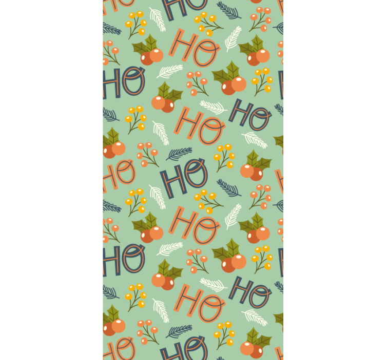 Papier peint Noël motifs saisonniers festifs - TenStickers