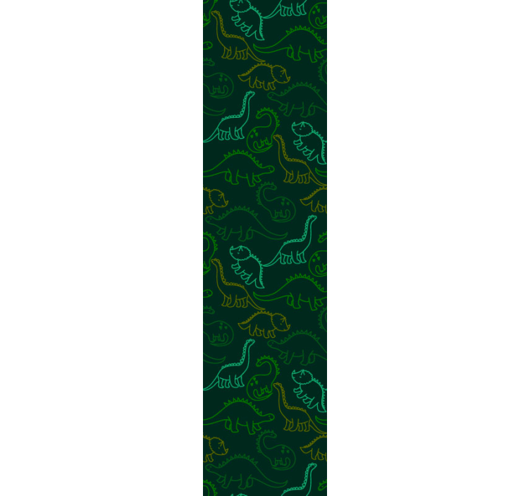 Papier peint dinosaures gribouillis dinosaures - TenStickers