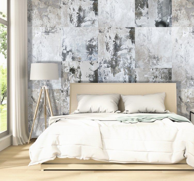 Papier peint composition sombre - TenStickers