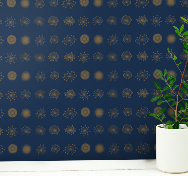 Papier peint art modèle d'explosion céleste - TenStickers