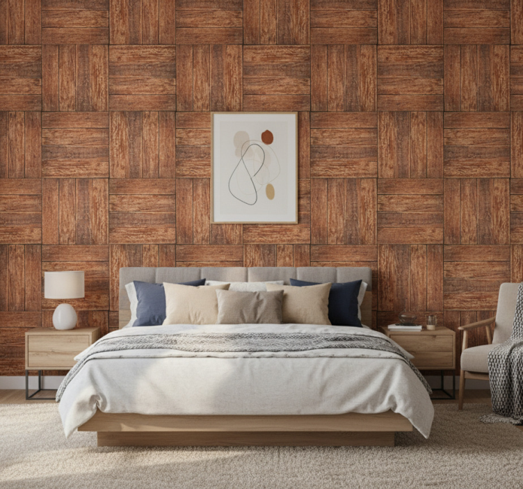 Papier peint autres textures imitation béton motif - TenStickers