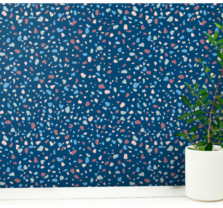 Papier peint autres textures texture de terrazzo - TenStickers
