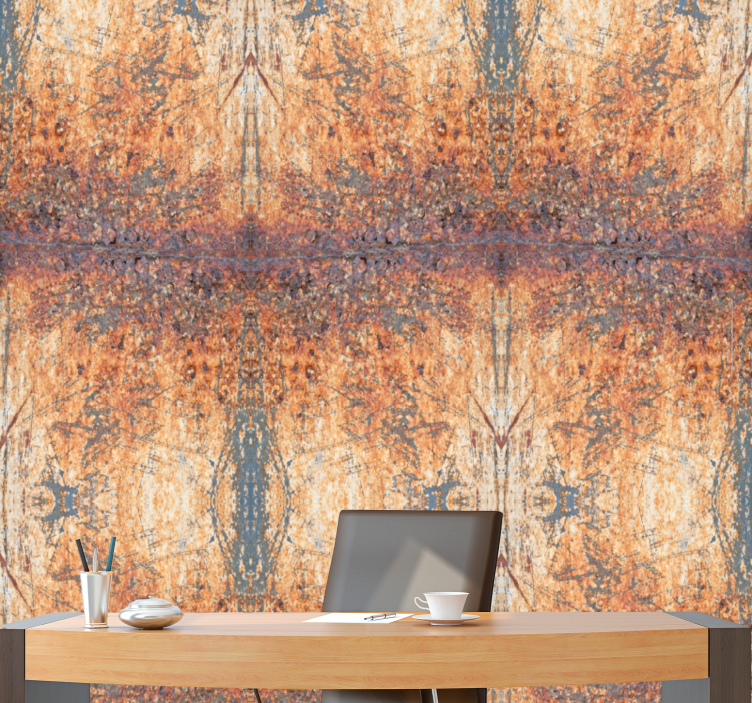 Papier peint béton surface texturée rustique - TenStickers