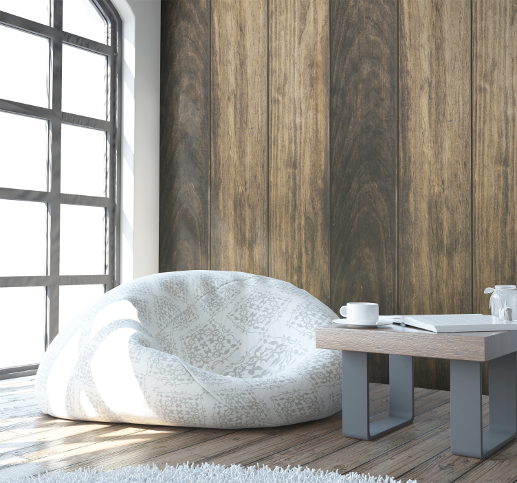 Papier peint motif Matin de Janvier - TenStickers