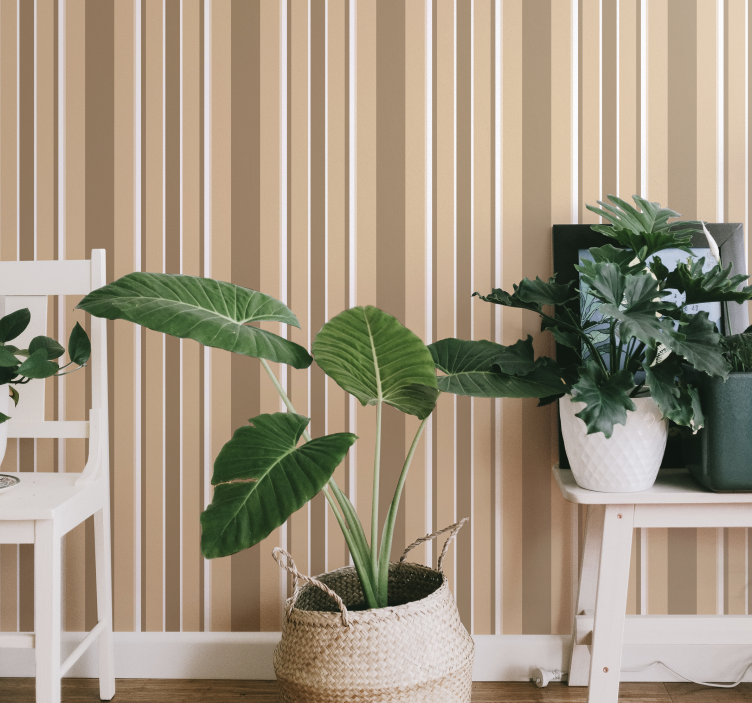 Papier peint palette couleurs tropicales - TenStickers