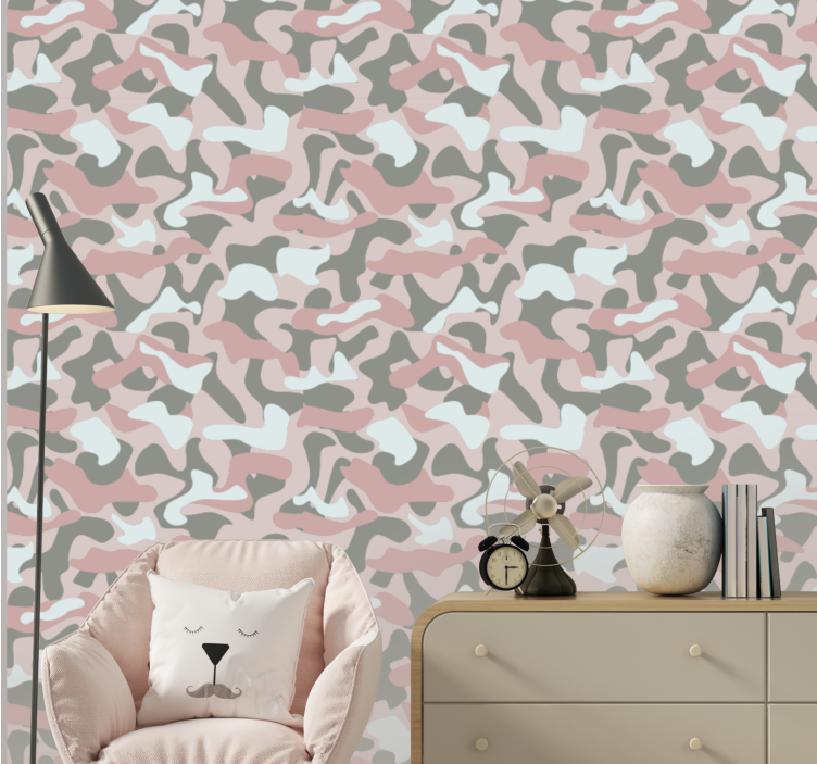 Papier peint zèbre camouflage zèbre - TenStickers