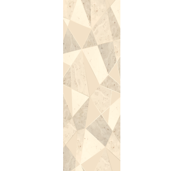 Papier peint effet marbre motif géométrique beige - TenStickers