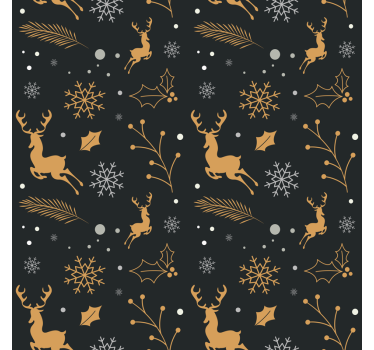 Papier peint noël composition joyeux noël - TenStickers