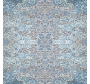 Papier peint motif texture marbrée bleu clair et beige - TenStickers