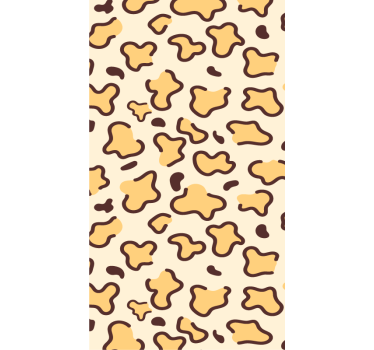 Papier peint animaux formes de grands léopards - TenStickers