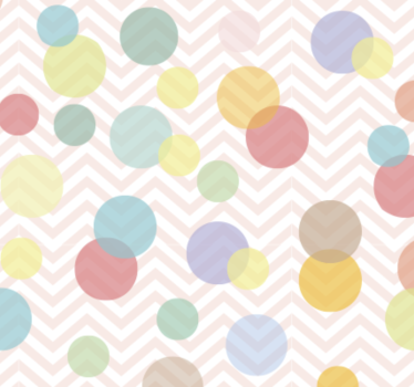 Papier peint bureau pois colorés en chevrons - TenStickers