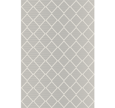 Papier peint bureau losanges gris irréguliers - TenStickers