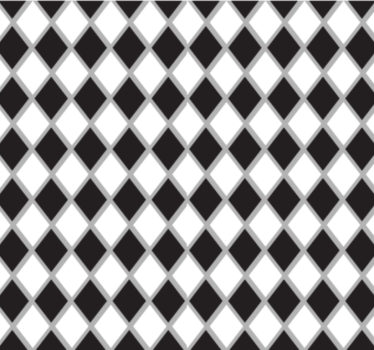 Papier peint bureau diamants noirs et blancs - TenStickers