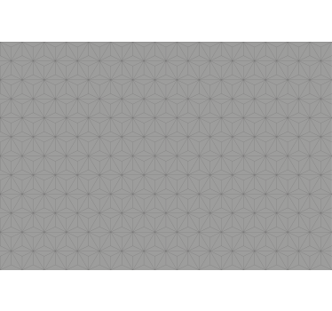 Papier peint bureau triangles en béton gris - TenStickers