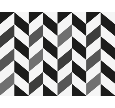 Papier peint bureau chevron contrast - TenStickers