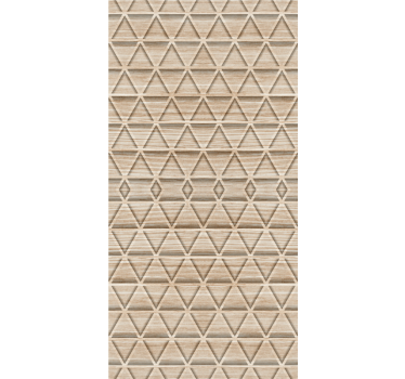Papier peint motif géométrique naturel - TenStickers