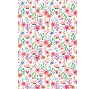 Papier peint bureau multicolore - TenStickers