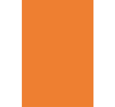 Papier peint bureau couleur orange incroyable - TenStickers
