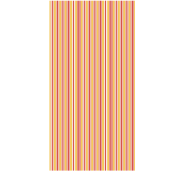 Papier peint salle de bain motif rayures colorées - TenStickers