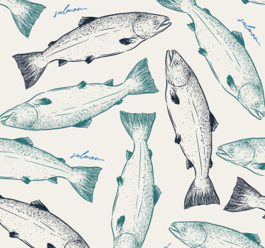 Papier peint animaux beige saumon sauvage - TenStickers