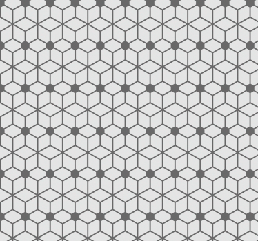 Papier peint salle de bain mosaïque grise - TenStickers