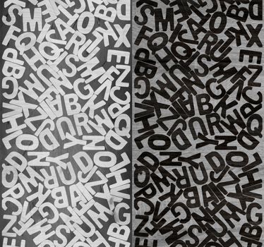 Papier peint enigma platine salle à manger - TenStickers