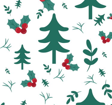Tapisserie murale Noël Noël nature - TenStickers
