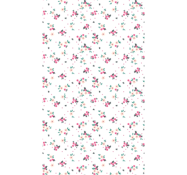 Papier peint floral affichage de bouquets de fleurs - TenStickers