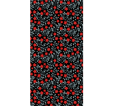 Papier peint fleuri tapisserie florale - TenStickers