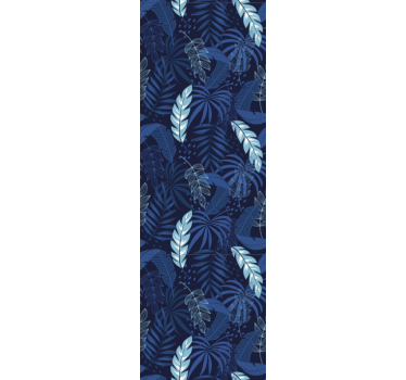 Papier peint feuillage motif feuillu tropical - TenStickers