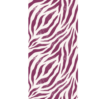 Papier peint zèbre rayures zébrées - TenStickers