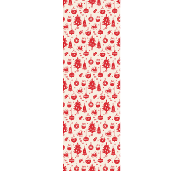Papier peint Noël modèles de fêtes de fin d'année - TenStickers