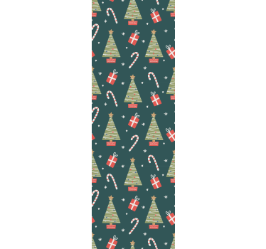 Papier peint Noël décor de fête - TenStickers