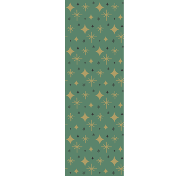 Papier peint Noël géométrie festive - TenStickers