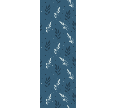 Papier peint Noël feuillage saisonnier - TenStickers