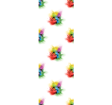 Papier peint art illustration de coléoptère coloré - TenStickers