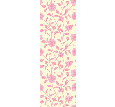 Papier peint entrée charmante composition florale - TenStickers