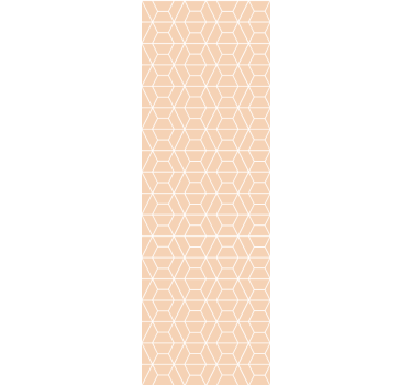 Papier peint entrée motif en nid d'abeille - TenStickers