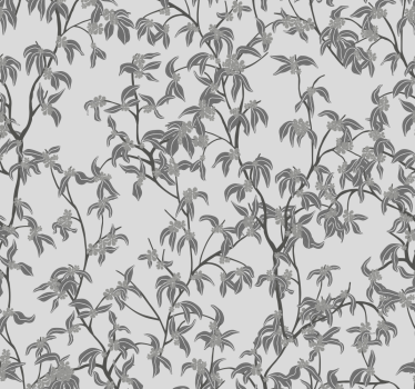 Papier peint tête de lit arbres minimalistes - TenStickers