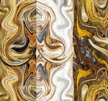 Papier peint graphique Effet de Peinture - TenStickers