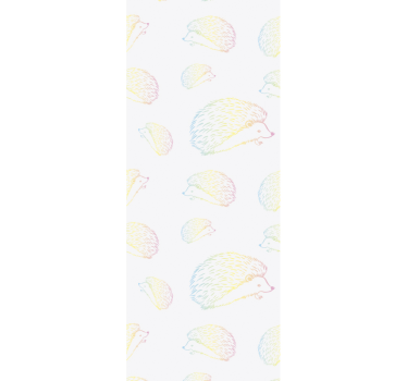 Papier peint animaux motif hérisson - TenStickers