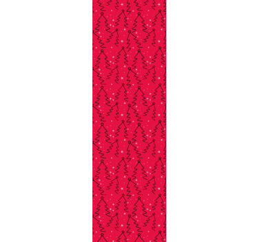 Papier peint noël arbres de noël décoratifs - TenStickers