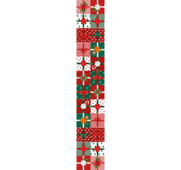 Papier peint Noël modèles de cadeaux de fête - TenStickers